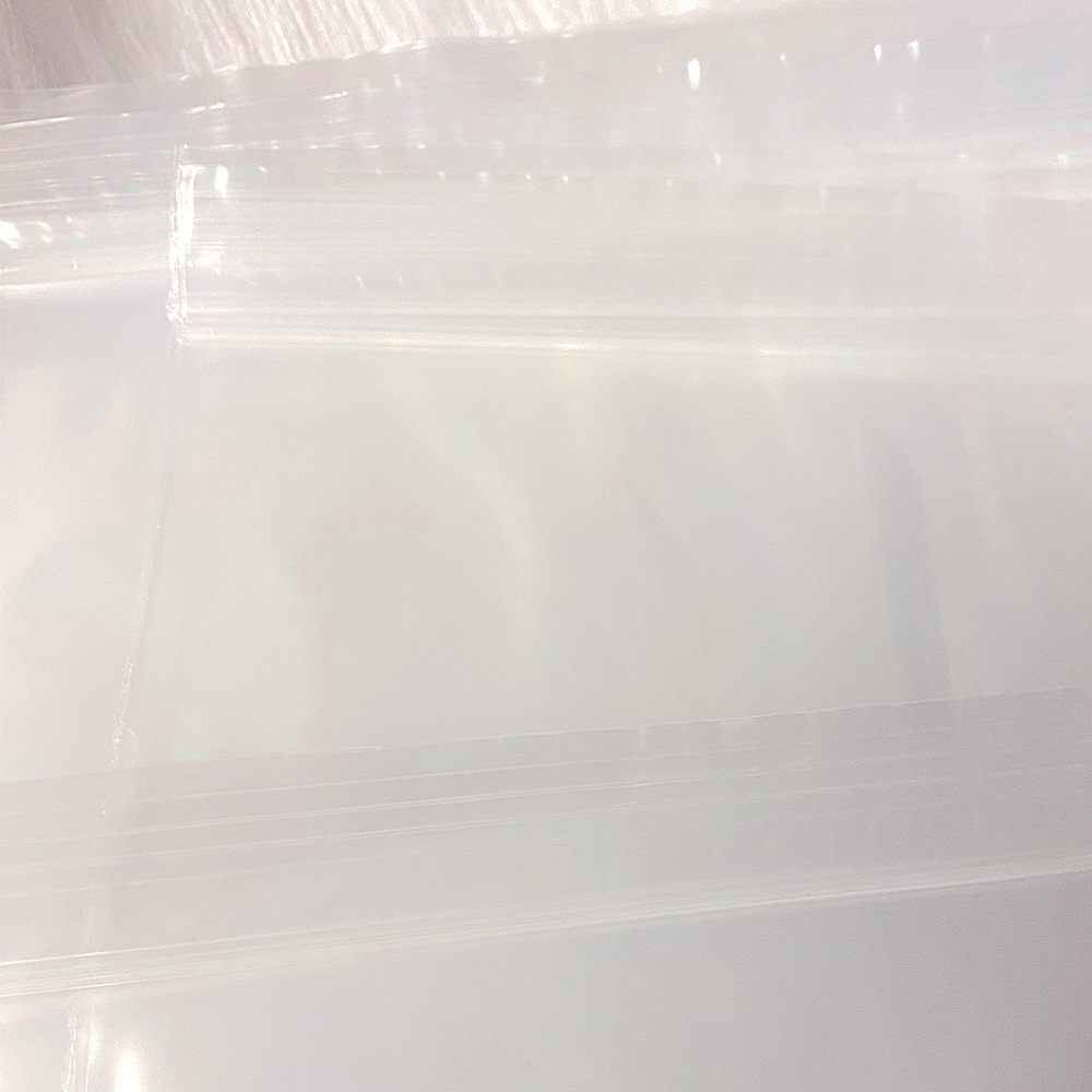50 pk 10x13 Zip Poly Bags Zipper Seal Resealable Clear shipping Supplies Crafts - Picture 6 of 10
